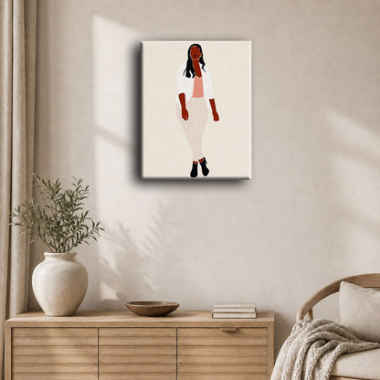 Malen nach Zahlen - Lady Boss Portrait - 16
