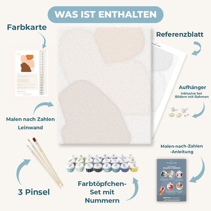 Malen nach Zahlen - Abstrakte Illustration 20