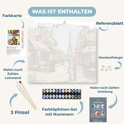 Malen nach Zahlen - Pariser Straße