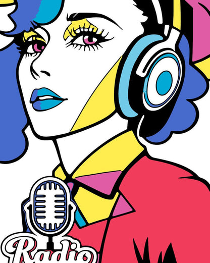 Malen nach Zahlen - Malen nach Zahlen - Radio - Artist's Edition - by zamart