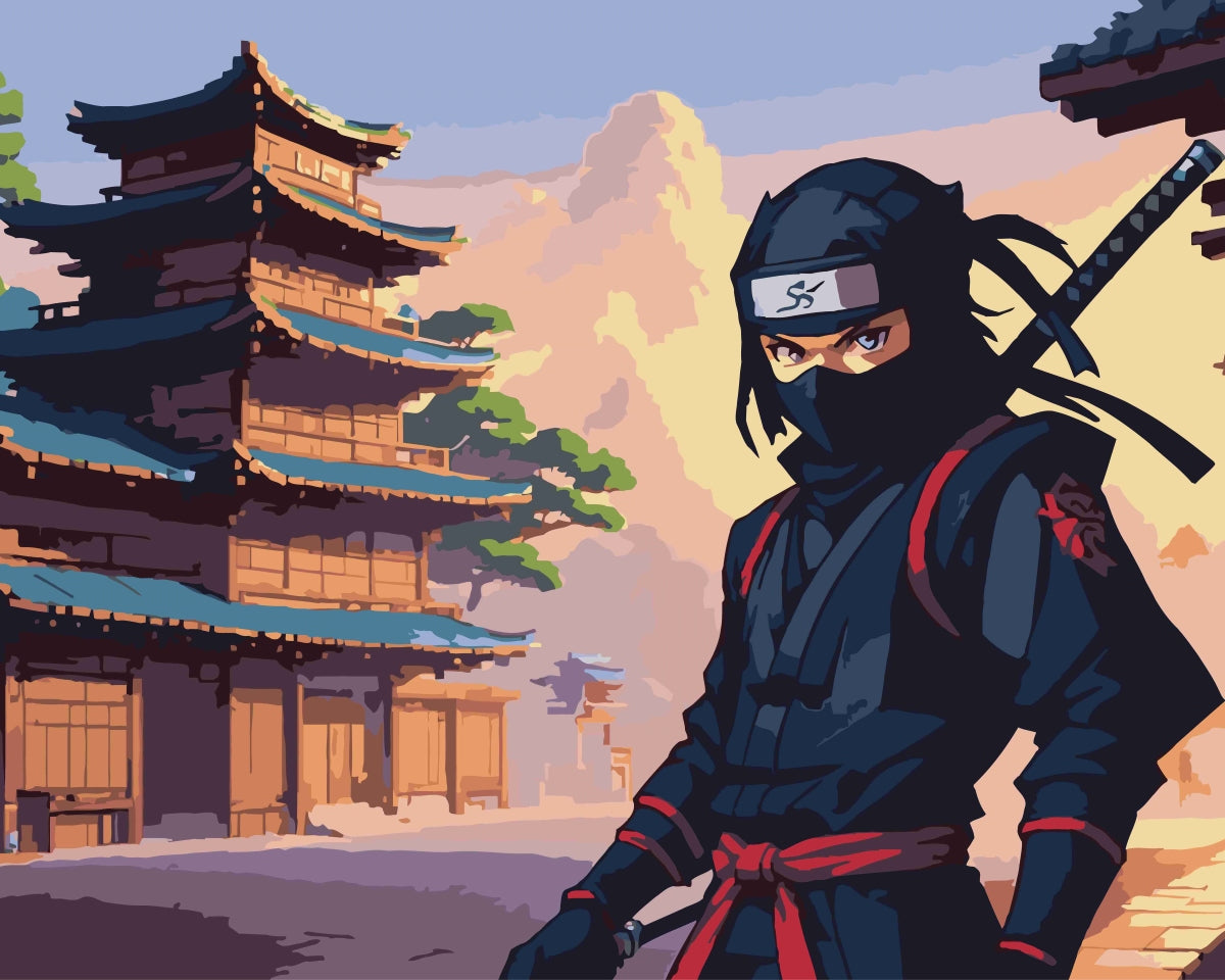 Malen nach Zahlen - Malen nach Zahlen - Anime-Ninja