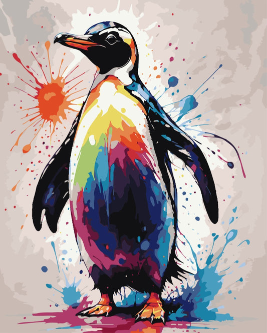 Malen nach Zahlen - Malen nach Zahlen - Pinguin | Color Splash