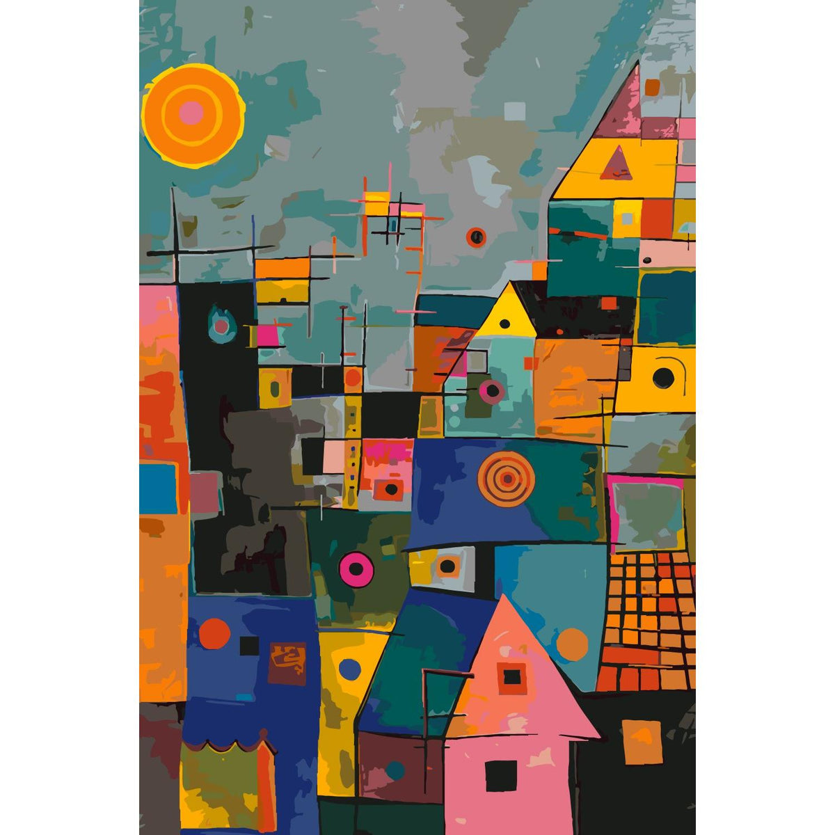 Malen nach Zahlen - Malen nach Zahlen - Swinging - Premium Painting