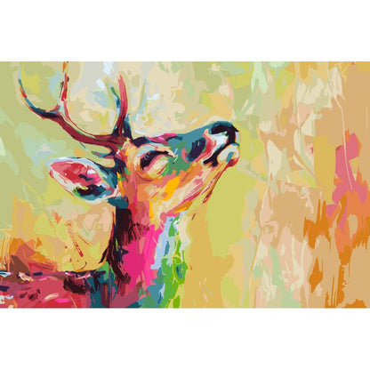 Malen nach Zahlen - Malen nach Zahlen - Proud Deer - Premium Painting