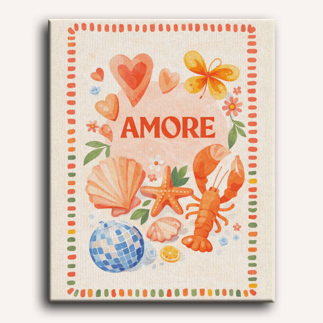 Malen nach Zahlen - Amore