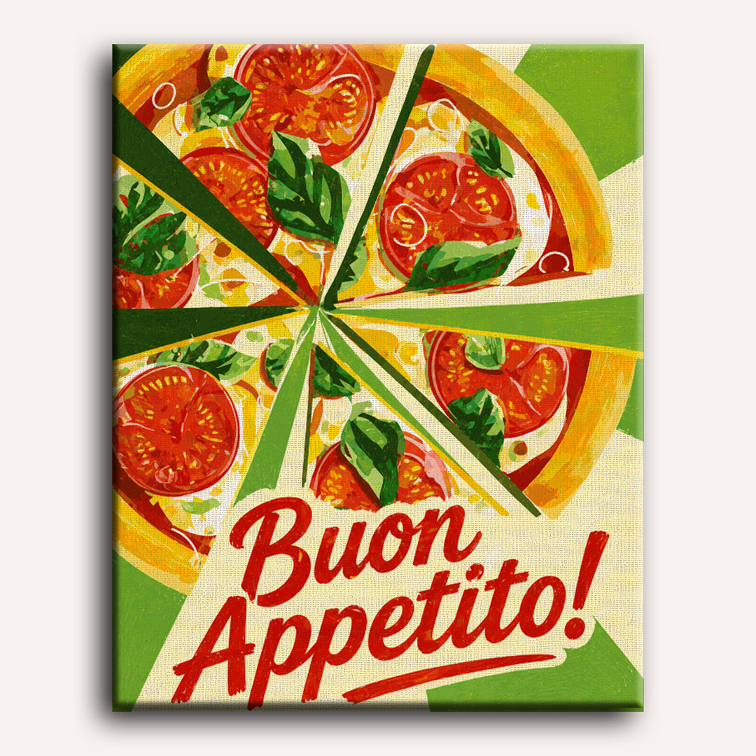 Malen nach Zahlen - Buon Appetito