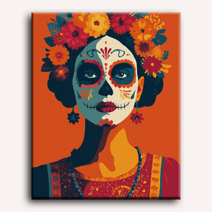 Malen nach Zahlen - Los Muertos