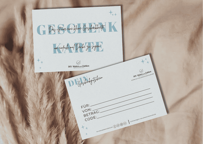 Malen nach Zahlen - Gutschein - Geschenkgutschein