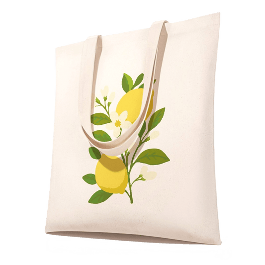 Malen nach Zahlen - Malen nach Zahlen Totebag – Zitronenpflanze