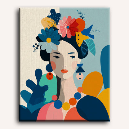 Malen nach Zahlen - Von Matisse inspiriert