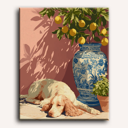 Malen nach Zahlen - Siesta