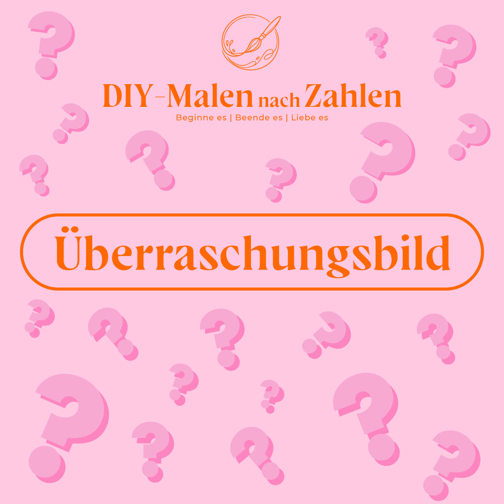 Malen nach Zahlen - Überraschungsbild