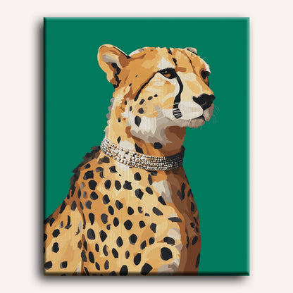 Malen nach Zahlen - Wildtier-Chic
