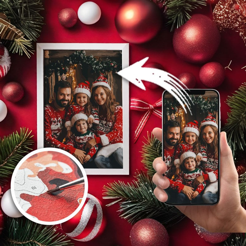 Malen nach Zahlen - Malen nach Zahlen - Dein Wunschmotiv | Weihnachten