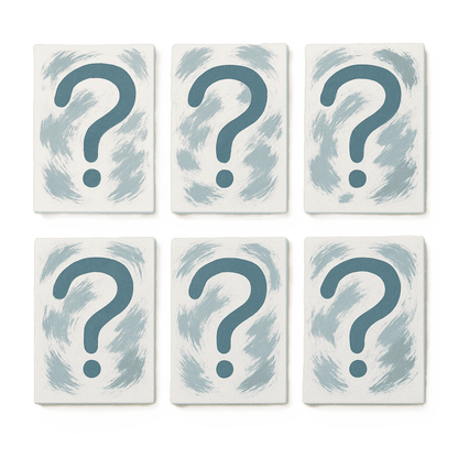 6 Mini-Gemälde | Mystery-Set-Malen nach zahlen