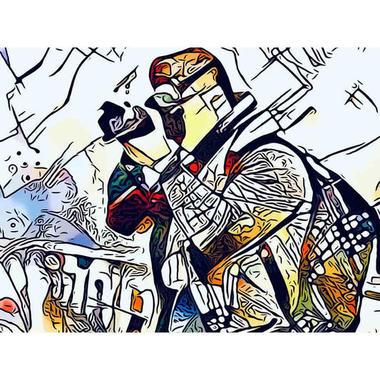 Malen nach Zahlen - Malen nach Zahlen - Auf Motivsuche 3 - Artist's Kandinsky Edition - by zamart