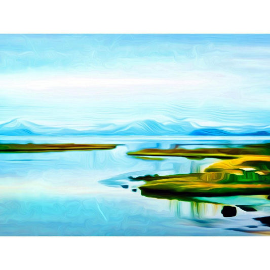 Malen nach Zahlen - Malen nach Zahlen - Landschaft auf Island - Artist's Edition - by zamart