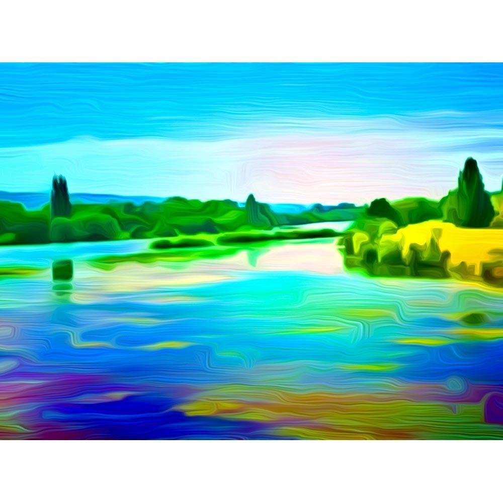 Malen nach Zahlen - Malen nach Zahlen - Am Flussufer - Artist's Edition - by zamart