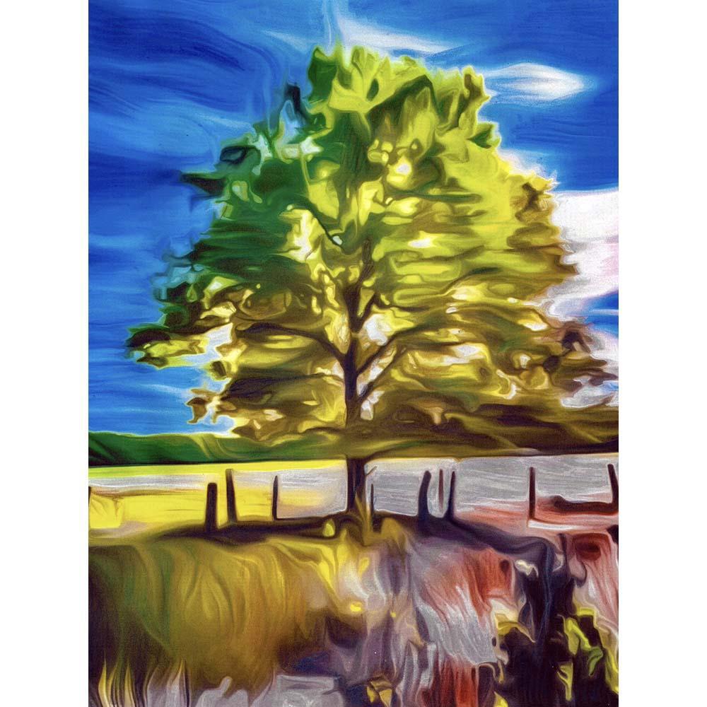 Malen nach Zahlen - Malen nach Zahlen - Der Baum - Artist's Edition - by zamart