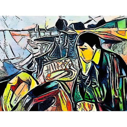 Malen nach Zahlen - Malen nach Zahlen - Munch trifft... Melancholie - Artist's Edition - by zamart