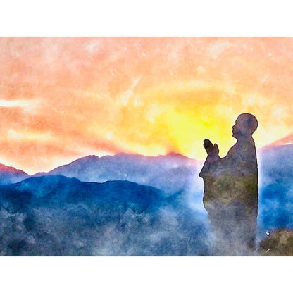 Malen nach Zahlen - Malen nach Zahlen - Namaste Motiv 3 - Artist's Edition - by zamart