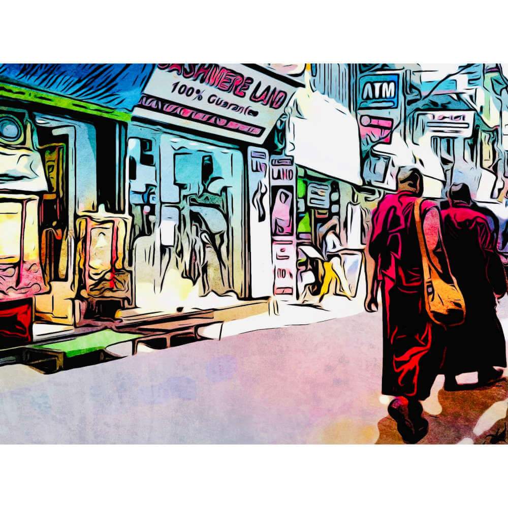 Malen nach Zahlen - Malen nach Zahlen - Namaste Motiv 6 - Artist's Edition - by zamart