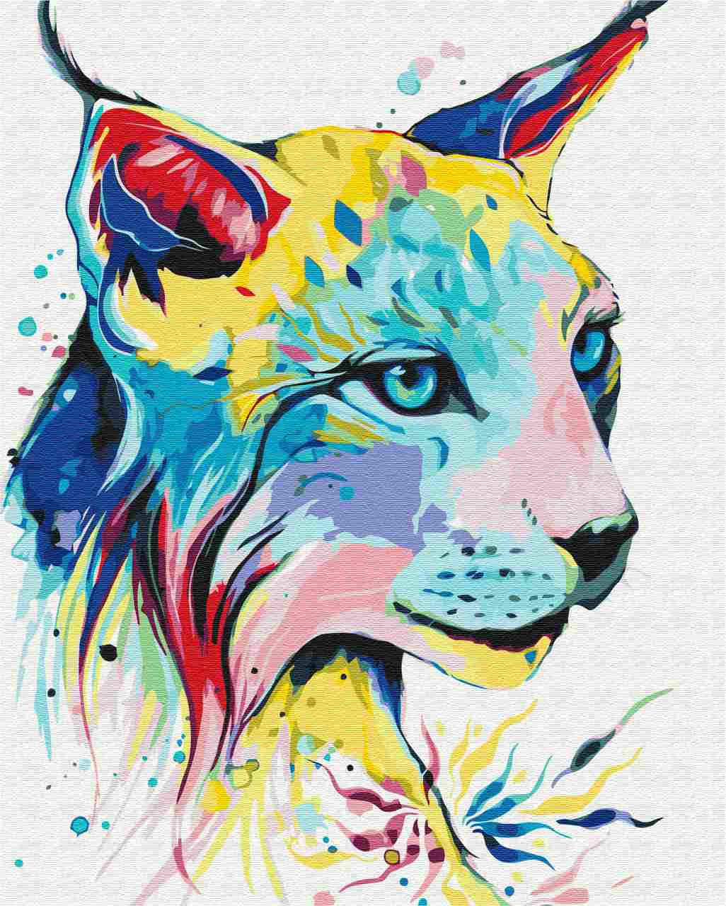Malen nach Zahlen - Malen nach Zahlen - Luchs - by Pixie Cold