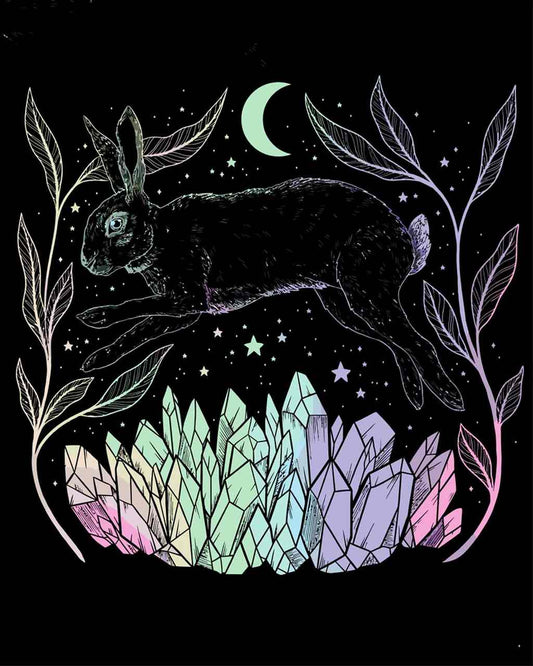 Malen nach Zahlen - Malen nach Zahlen - Sternbild Hase - by Pixie Cold