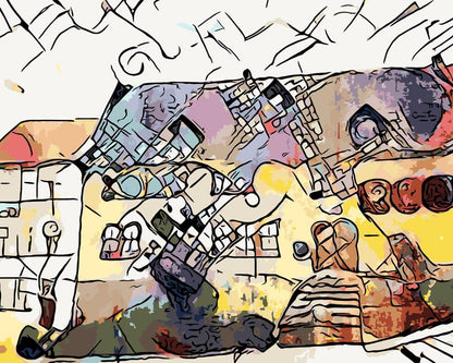 Malen nach Zahlen - Malen nach Zahlen - Bachhaus, Eisenach - by zamart