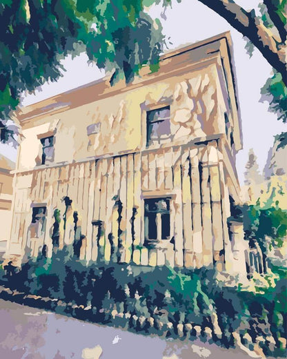 Malen nach Zahlen - Malen nach Zahlen - Liszt-Haus, Weimar - by zamart