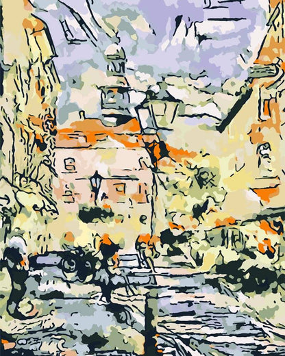 Malen nach Zahlen - Malen nach Zahlen - Lüneburg, Motiv 1 - by zamart