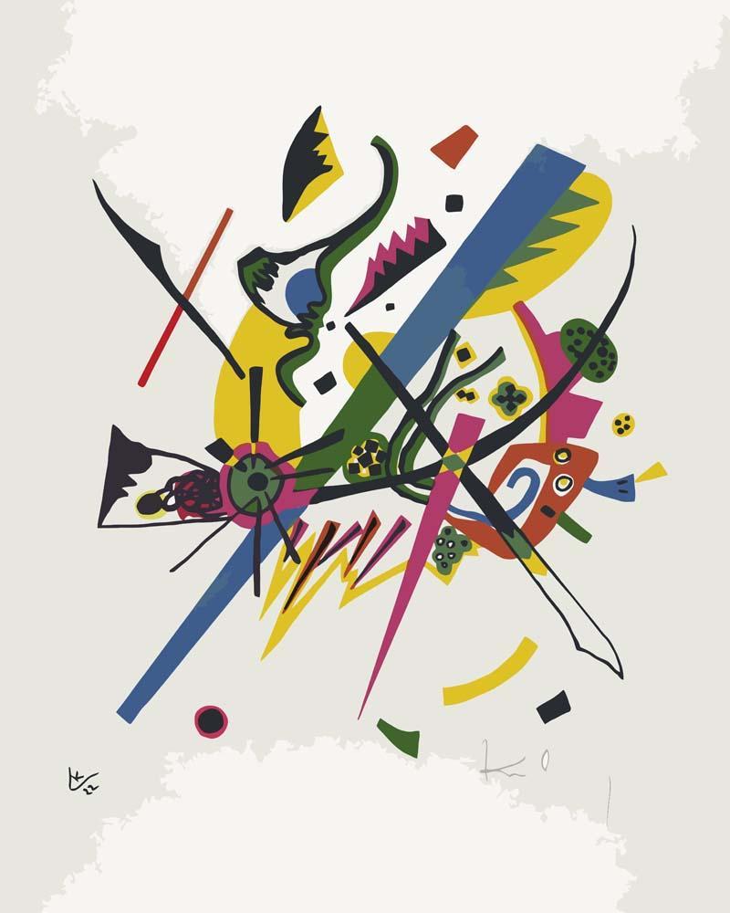 Malen nach Zahlen - Malen nach Zahlen - Kleine Welten I - Wassily Kandinsky