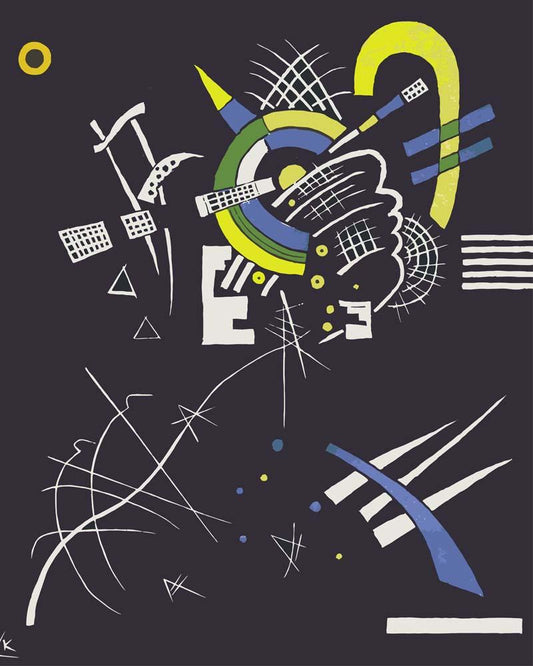 Malen nach Zahlen - Malen nach Zahlen - Kleine Welten VII - Wassily Kandinsky