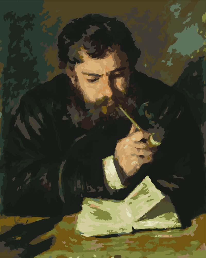 Malen nach Zahlen - Malen nach Zahlen - Claude Monet (1872) von Pierre-Auguste Renoir