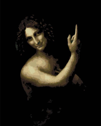 Malen nach Zahlen - Malen nach Zahlen - Johannes der Täufer - Leonardo da Vinci