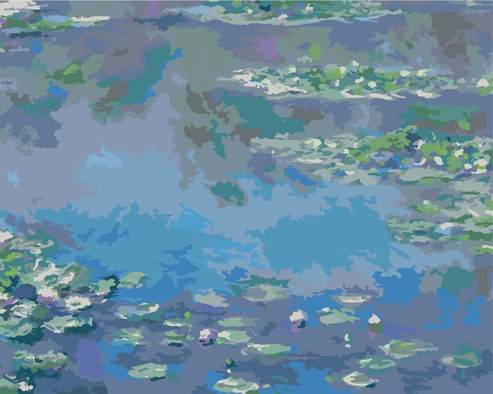 Malen nach Zahlen - Malen nach Zahlen - Seerosen - Claude Monet