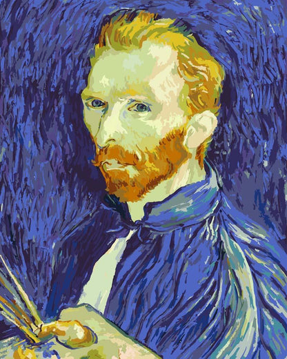 Malen nach Zahlen - Malen nach Zahlen - Self-Portrait - Vincent van Gogh