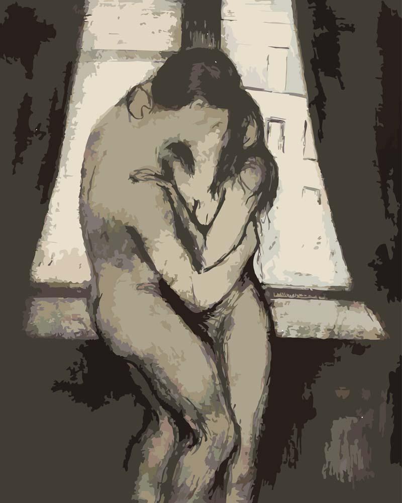 Malen nach Zahlen - Malen nach Zahlen - The Kiss - Edvard Munch