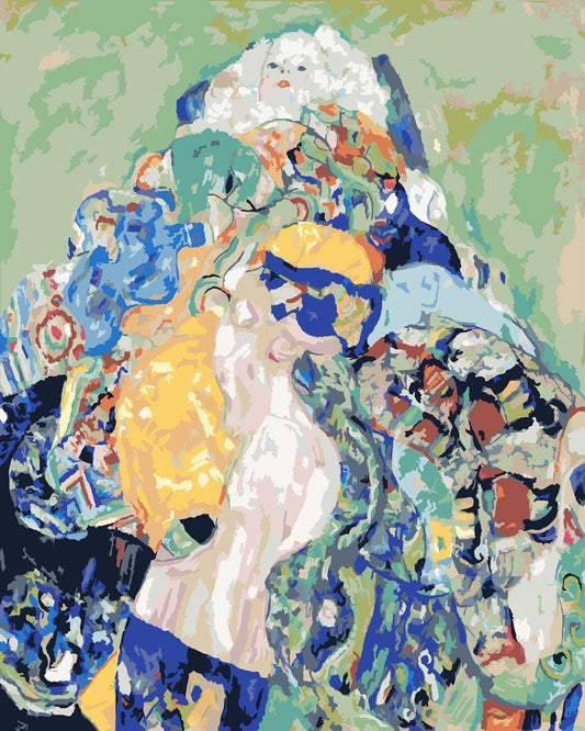 Malen nach Zahlen - Malen nach Zahlen - Baby (Cradle) - Gustav Klimt
