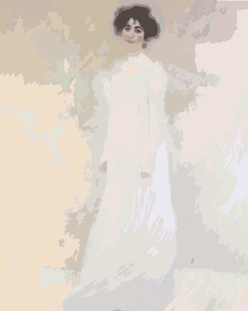 Malen nach Zahlen - Malen nach Zahlen - Porträt der Serena Lederer - Gustav Klimt
