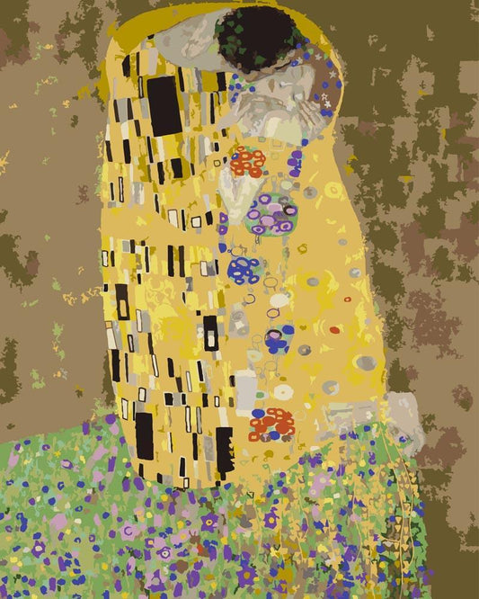 Malen nach Zahlen - Malen nach Zahlen - The Kiss - Gustav Klimt
