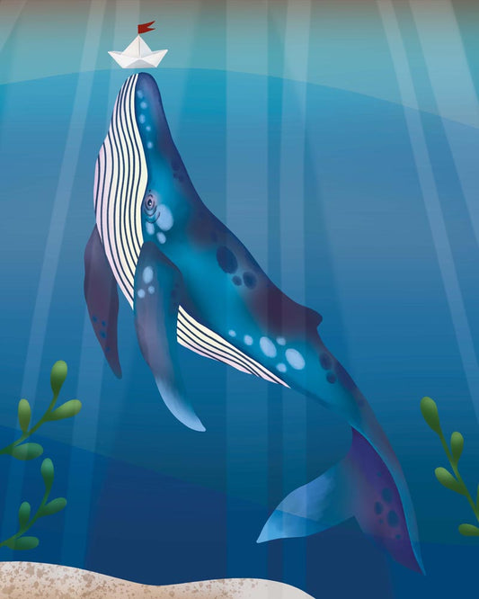 Malen nach Zahlen - Malen nach Zahlen - Wal - Artist's Edition - by Anneke Schipper
