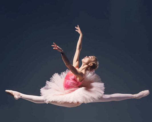Malen nach Zahlen - Malen nach Zahlen - Ballerina am Springen