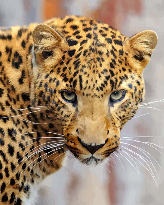 Malen nach Zahlen - Malen nach Zahlen - Junger Leopard