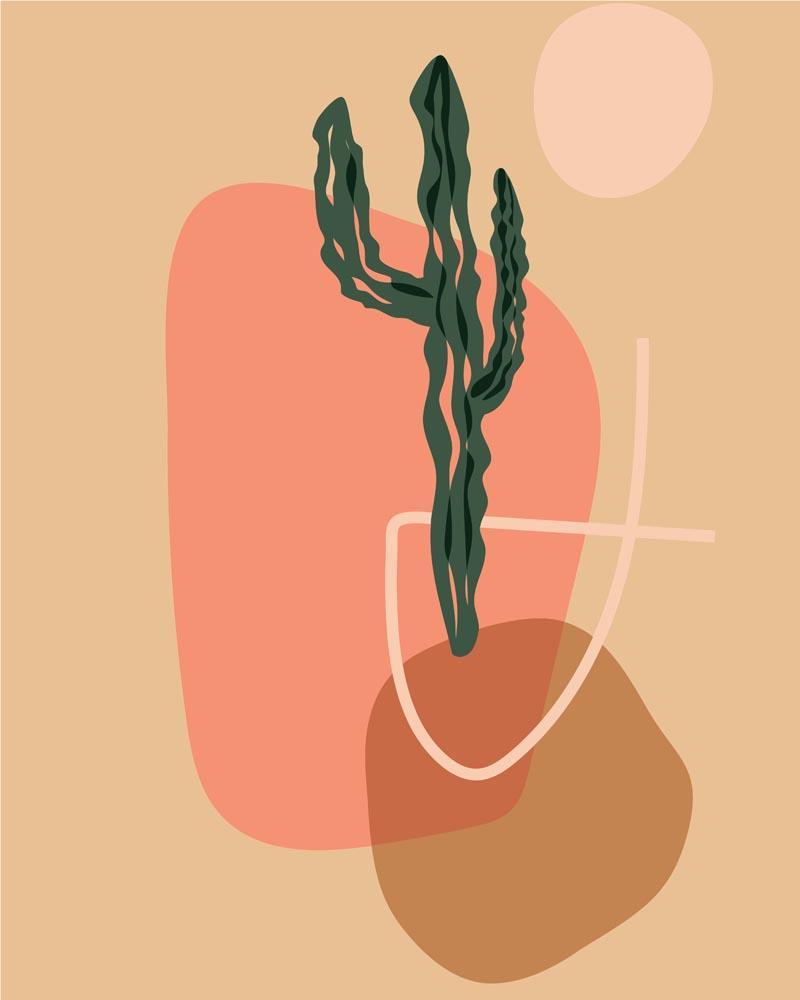 Malen nach Zahlen - Malen nach Zahlen - Abstrakte Illustration 16