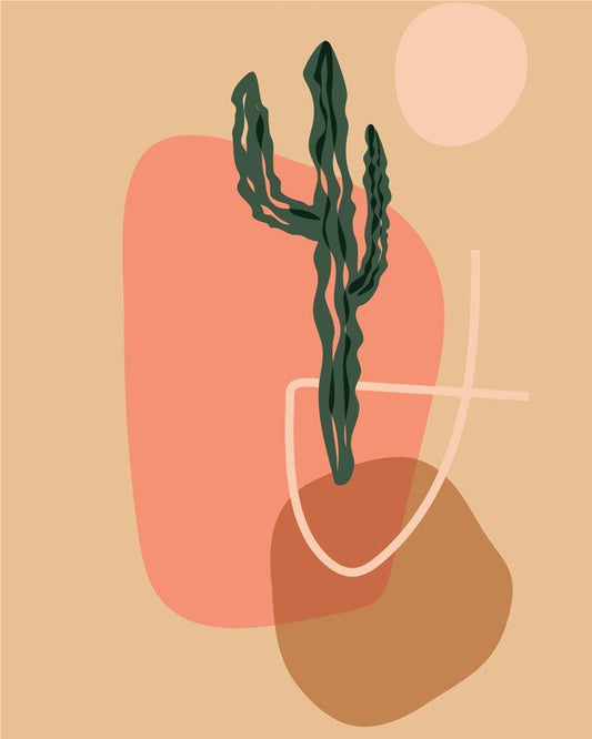 Malen nach Zahlen - Malen nach Zahlen - Abstrakte Illustration 16