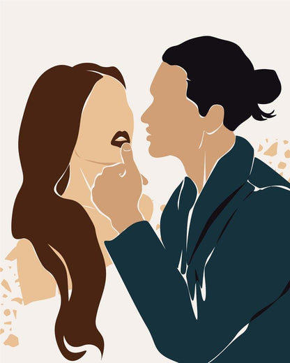 Malen nach Zahlen - Malen nach Zahlen - People Illustration 16