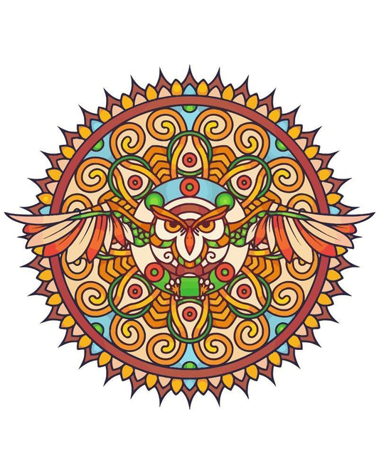 Malen nach Zahlen - Malen nach Zahlen - Mandala - Eule
