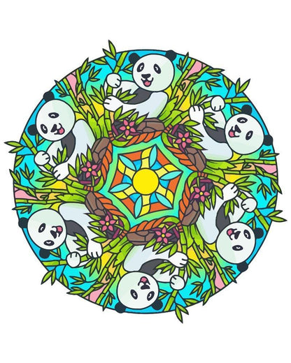 Malen nach Zahlen - Malen nach Zahlen - Mandala - Panda