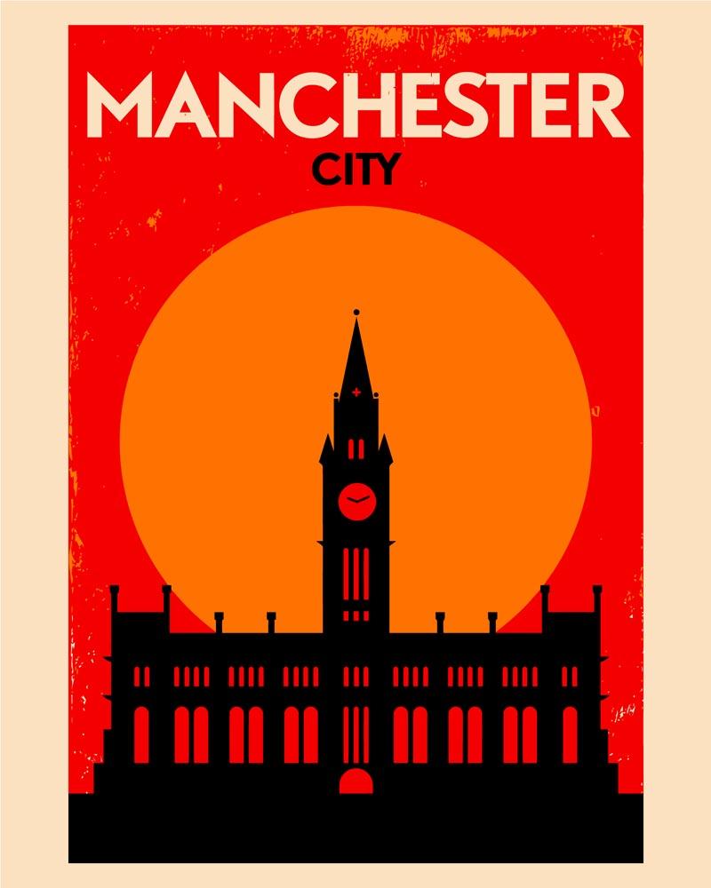 Malen nach Zahlen - Malen nach Zahlen - Retro - Manchester City
